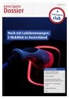 Titelbild für das Dossier "Noch mit Ladehemmungen: E-Mobilität in Deutschland"